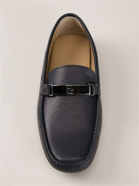 fendi ff logo drivers|Fendi Loafers for Men .